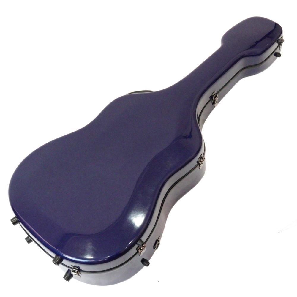 Grand Oply D-style メタリックブルー アコースティックギター用ケース 詳細画像