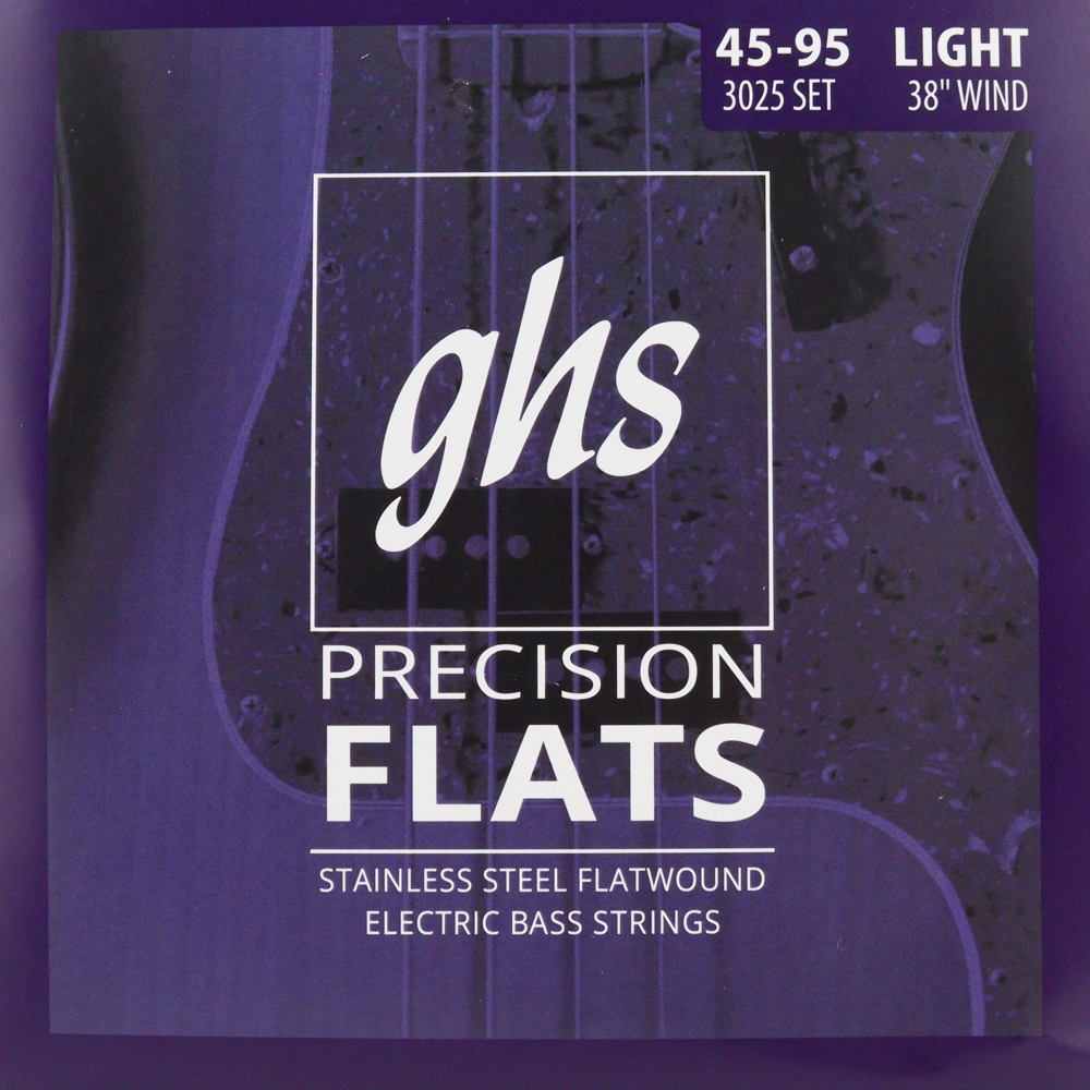 GHS 3025 Bass Precision Flats LIGHT 045-095 エレキベース弦