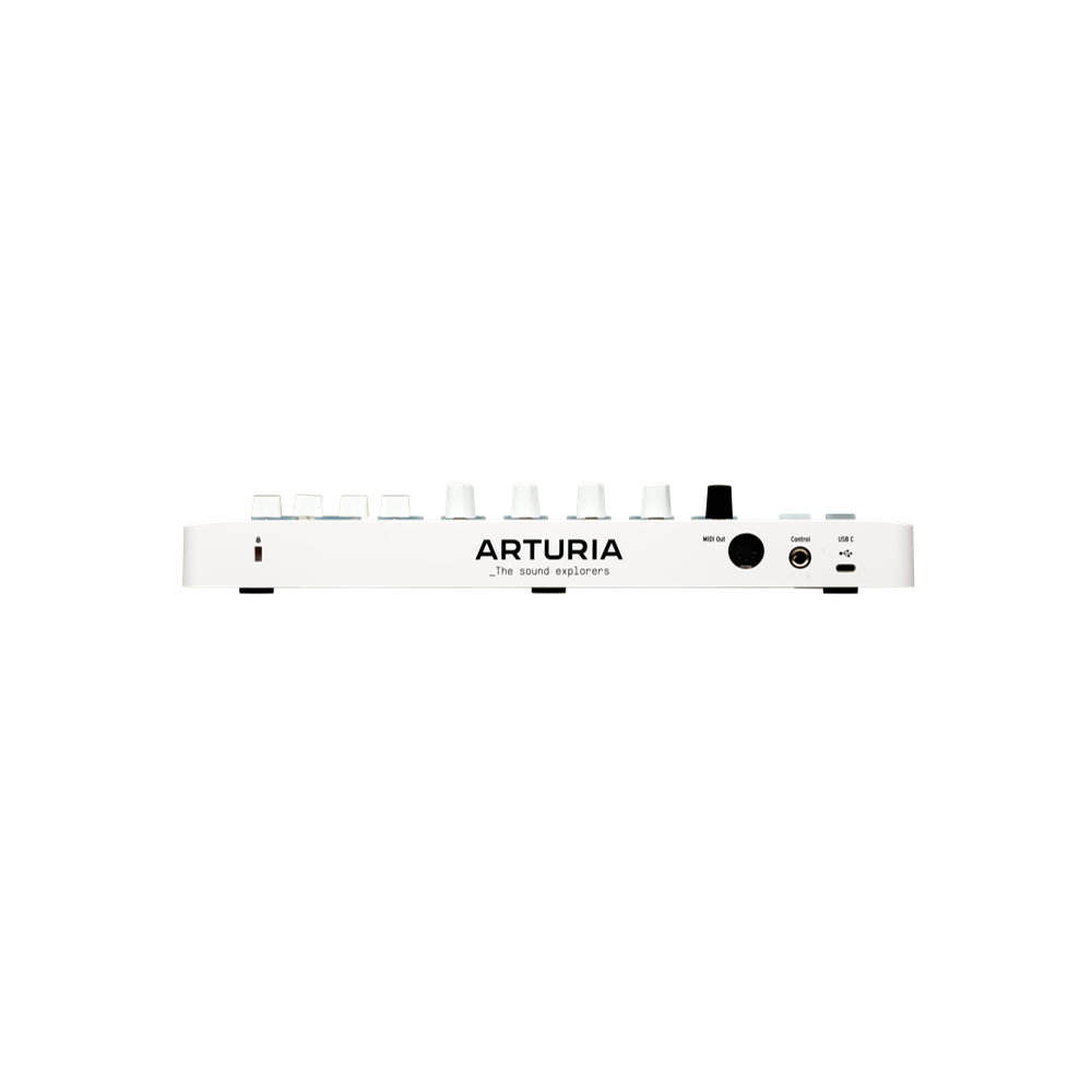 ARTURIA MiniLab 3 WH USB/MIDIキーボード パッド コントローラー 【Analog Lab Intro他バンドルソフト付き】 背面画像