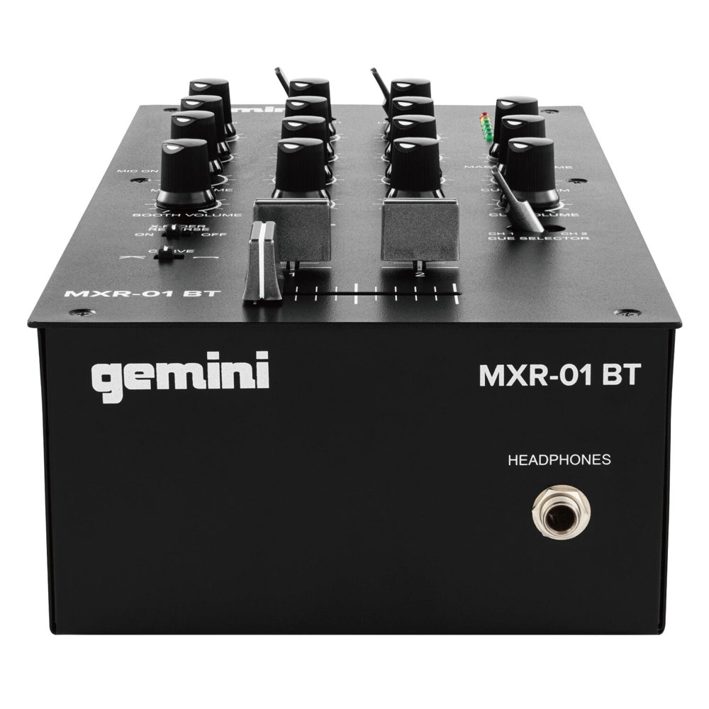 gemini MXR-01BT ミニミキサー 前面画像