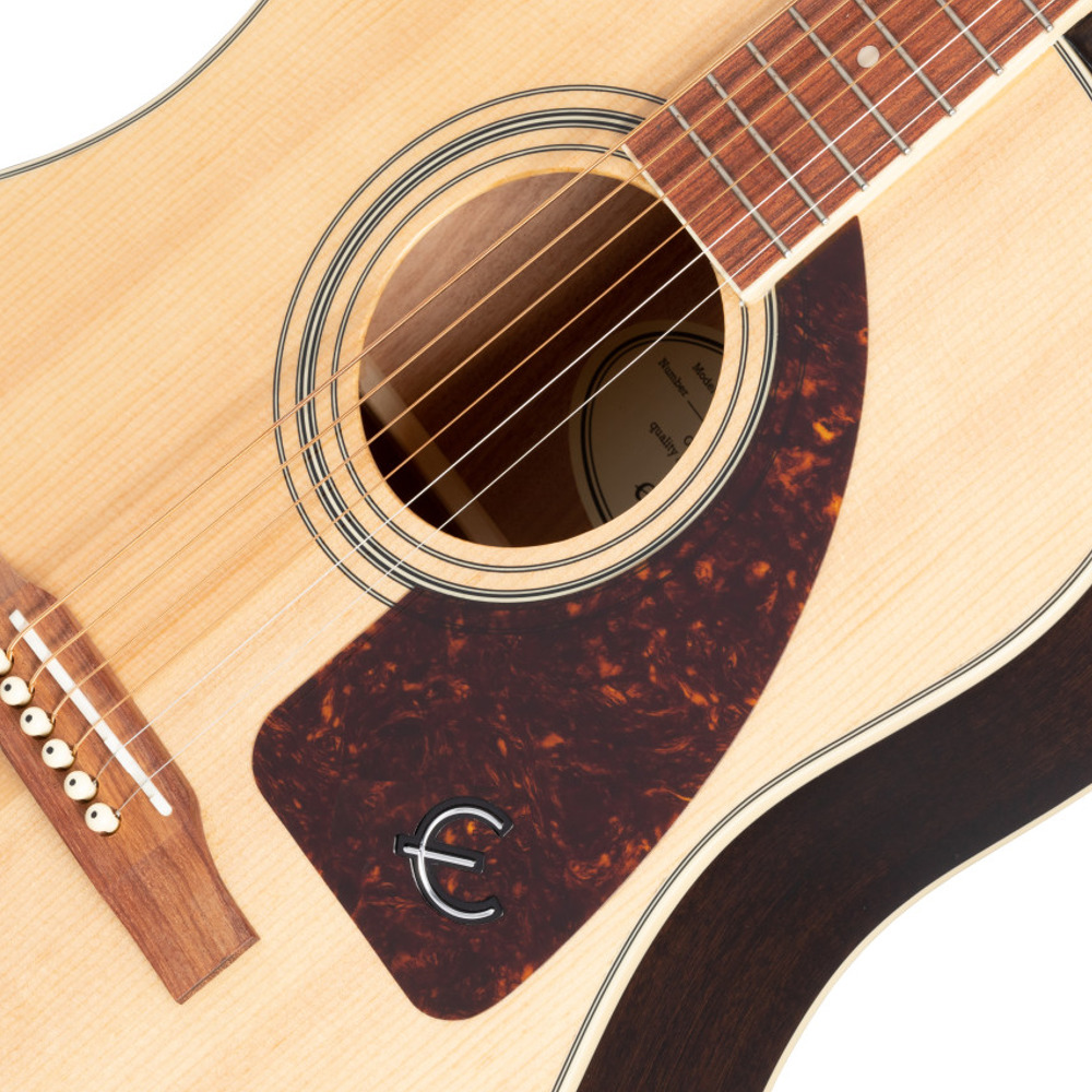Epiphone J-45 Studio AJ-220S Natural アコースティックギター アコースティックギター アコギ フォークギター ボディ サウンドホール 画像