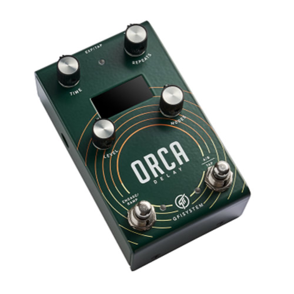 GFI SYSTEMS ORCA (オルカ) ディレイ DELAY ギターエフェクター スラント画像