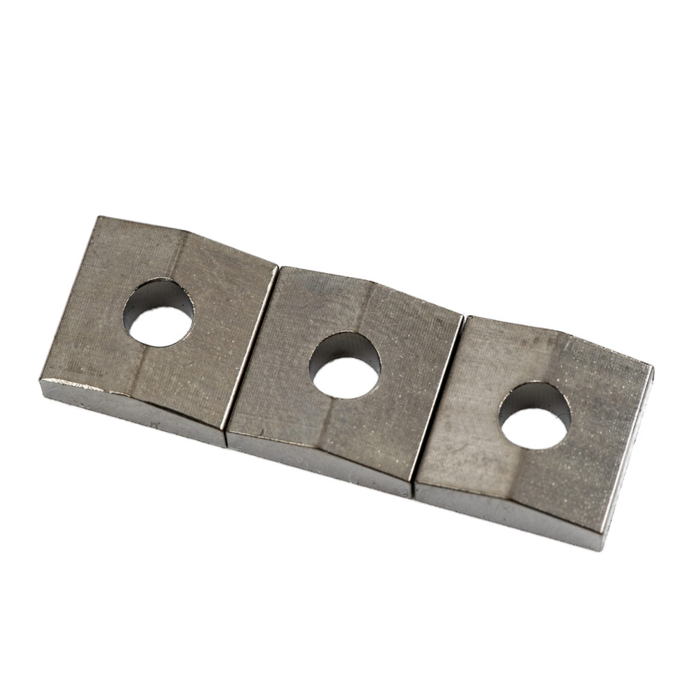 FU Tone Titanium Lock Nut Block Set (3) SILVER チタンナットブロック シルバー