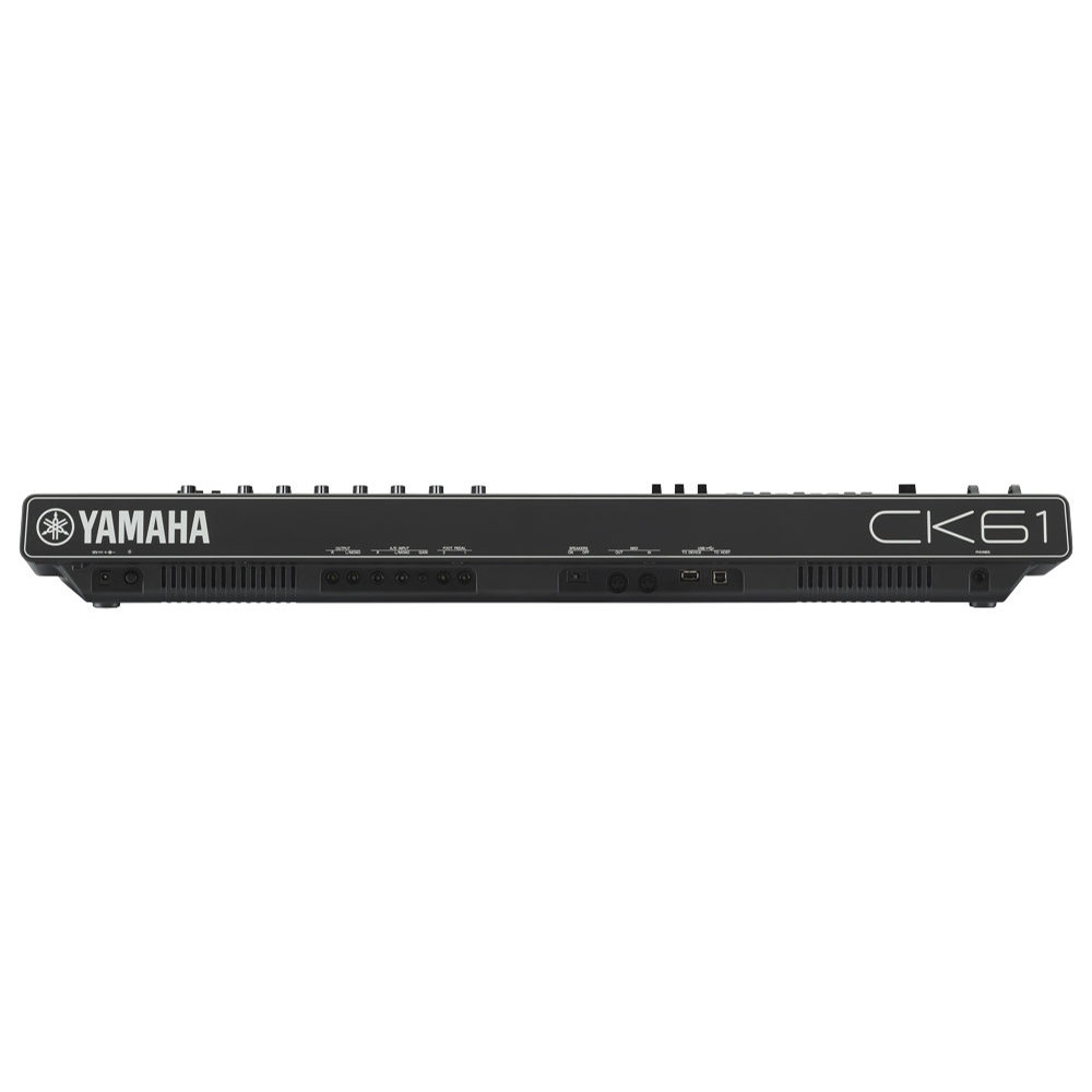 ヤマハ YAMAHA CK61 ステージキーボード シンセサイザー 背面画像