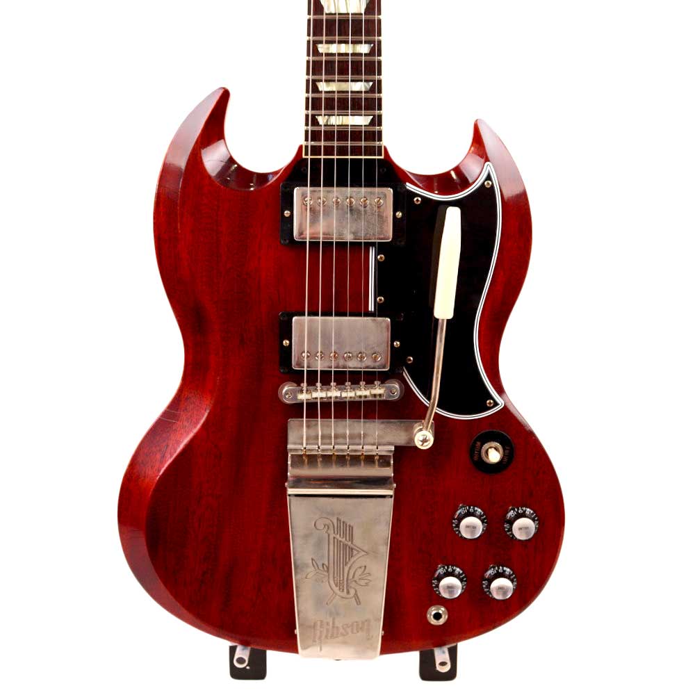 Gibson Custom Shop ギブソン カスタムショップ Murphy Lab 1964 SG Standard With Maestro Vibrola Cherry Red Ultra Light Aged エレキギター ボディアップ