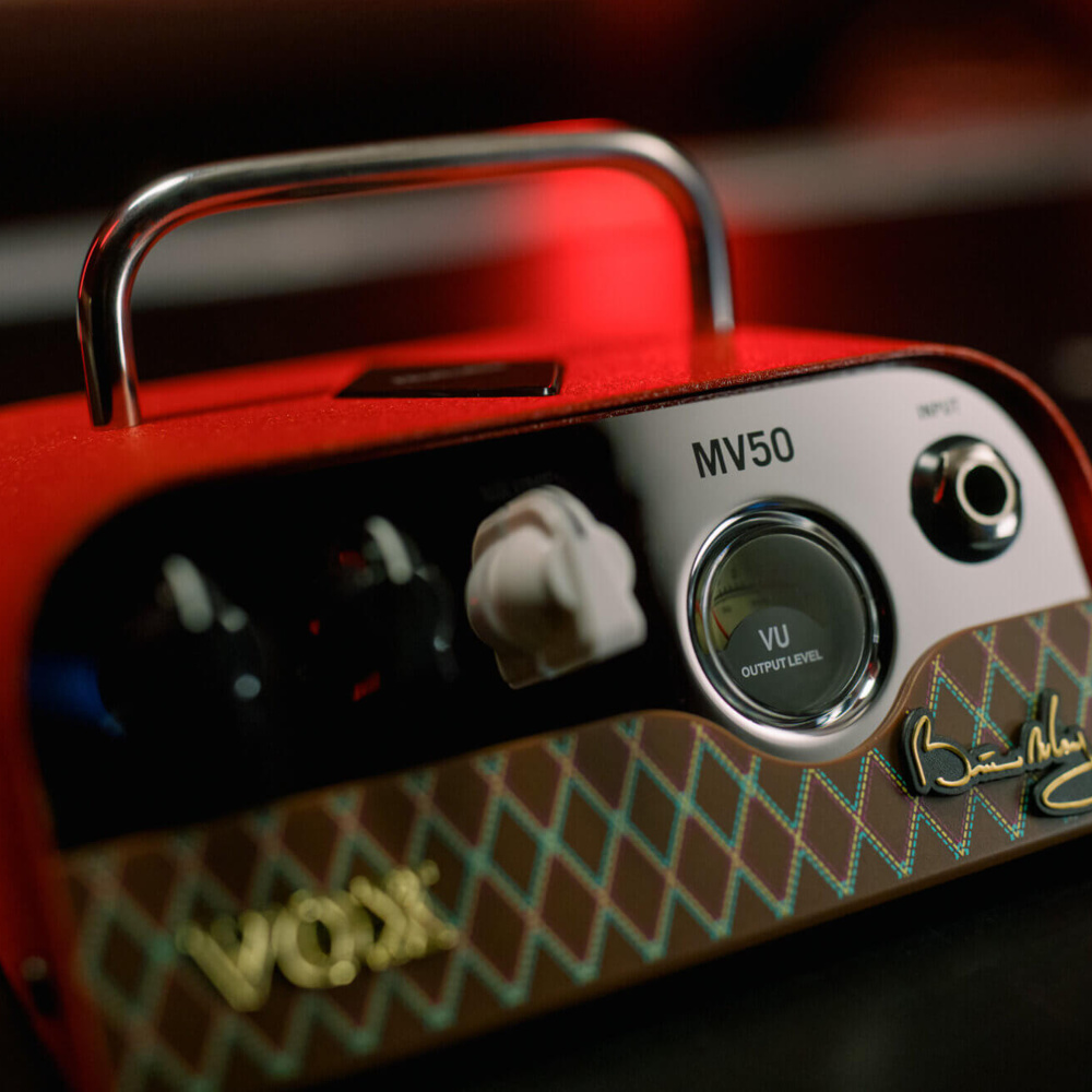 VOX MV50-BM Brian May Nutubeアンプ ブライアン・メイ ギターアンプヘッド ヴォックス 平置きイメージ画像