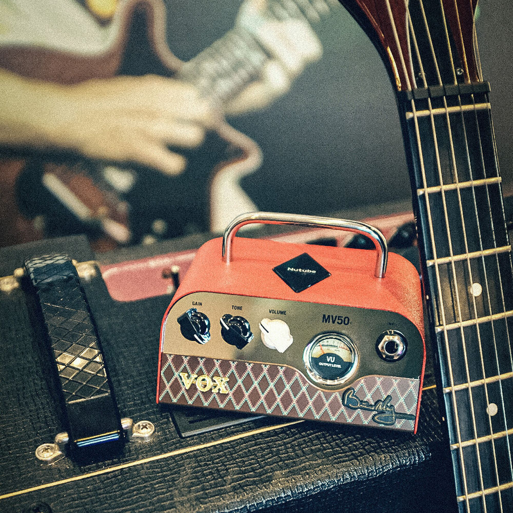 VOX MV50-BM Brian May Nutubeアンプ ブライアン・メイ ギターアンプヘッド ヴォックス 使用イメージ画像