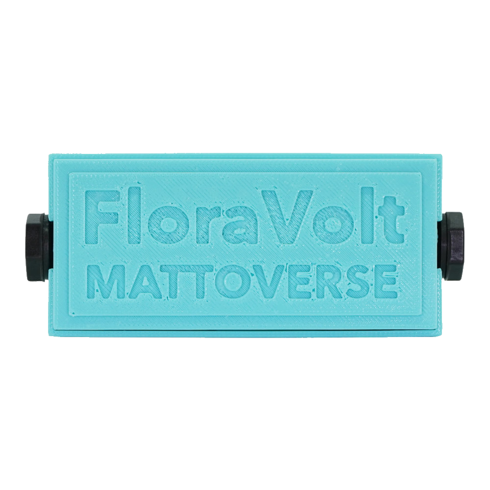 Mattoverse Electronics マットバースエレクトロニクス FloraVolt Mini Teal オーディオサチュレーター ギターエフェクター