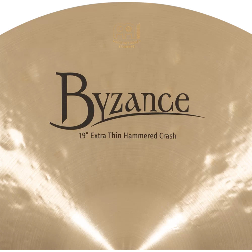 MEINL マイネル B19ETHC Byzance Traditional 19” Extra Thin Hammered Crash クラッシュシンバル ロゴ