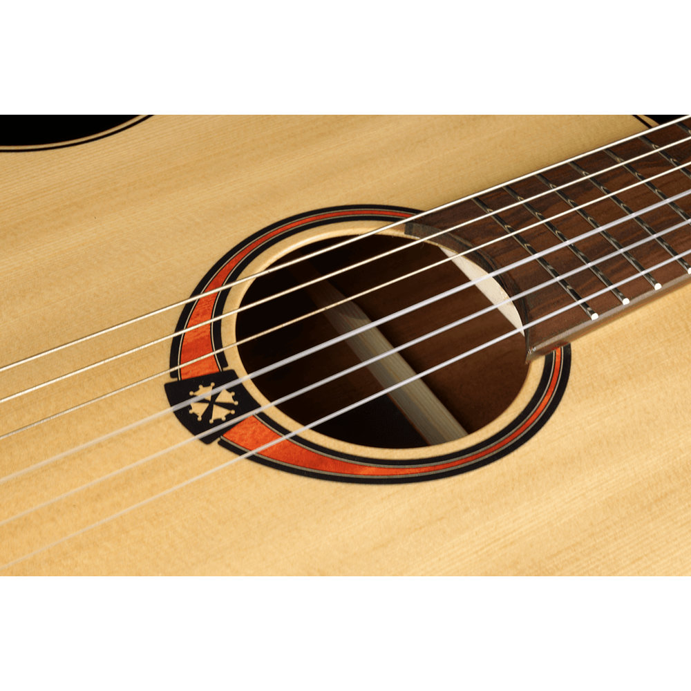 LAG GUITARS ラグギターズ TN70A-NAT クラシックギター 2023年仕様 スプルース単板トップ サウンドホール、ロゼッタ