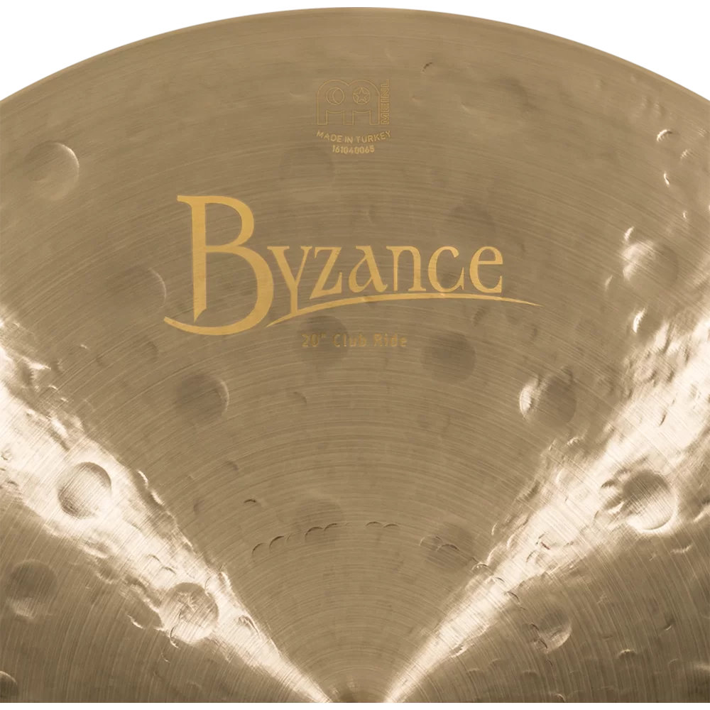 MEINL マイネル B20JCR Byzance Jazz 20” Club Ride Wolfgang Haffner’s signature cymbalライドシンバル ロゴ