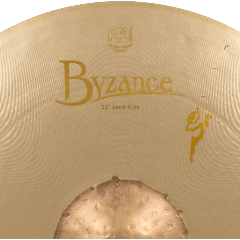 MEINL マイネル B22SAR Byzance Vintage Benny Greb’s signature cymbal 22” Sand Ride ライドシンバル ロゴ