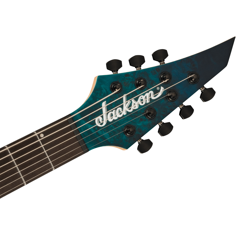 Jackson ジャクソン Pro Plus Series DINKY Modern MDK7P HT Chlorine Burst 7弦エレキギター ヘッド画像