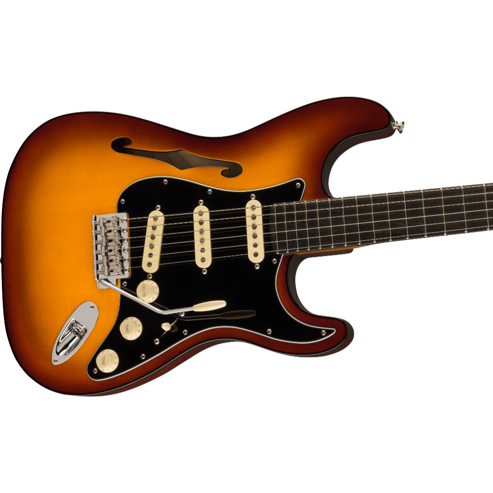 Fender フェンダー Limited Edition Suona Stratocaster Thinline Ebony Fingerboard Violin Burst ストラトキャスター シンライン エレキギター ボディトップ