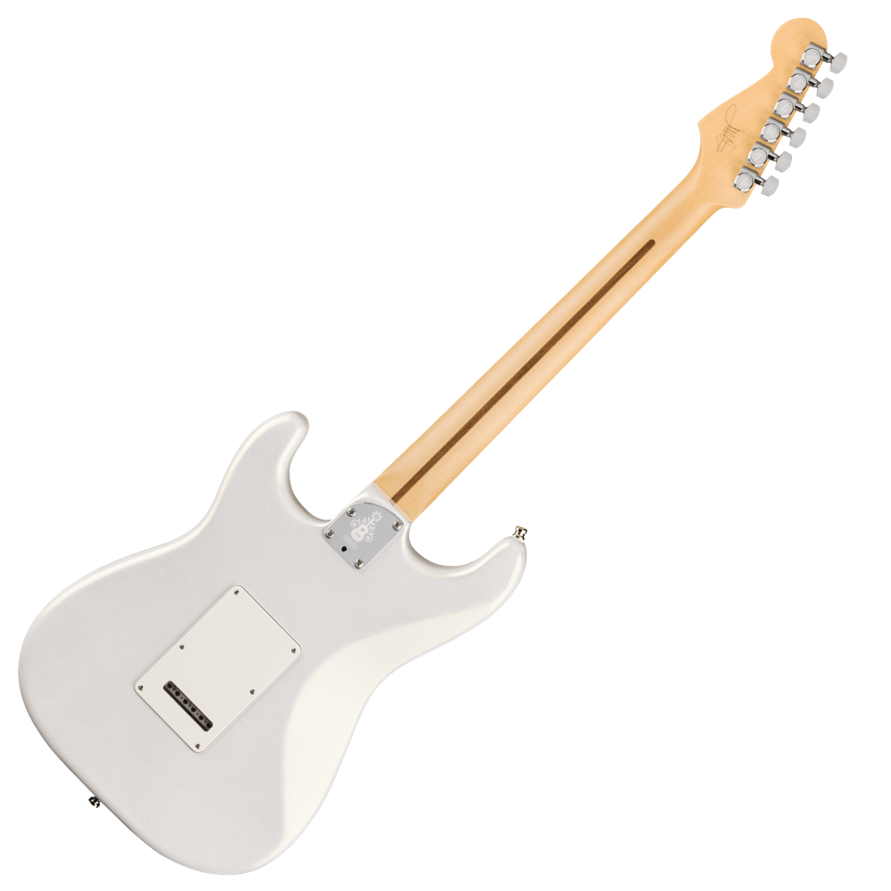 Fender フェンダー Juanes Stratocaster Luna White エレキギター 本体裏画像