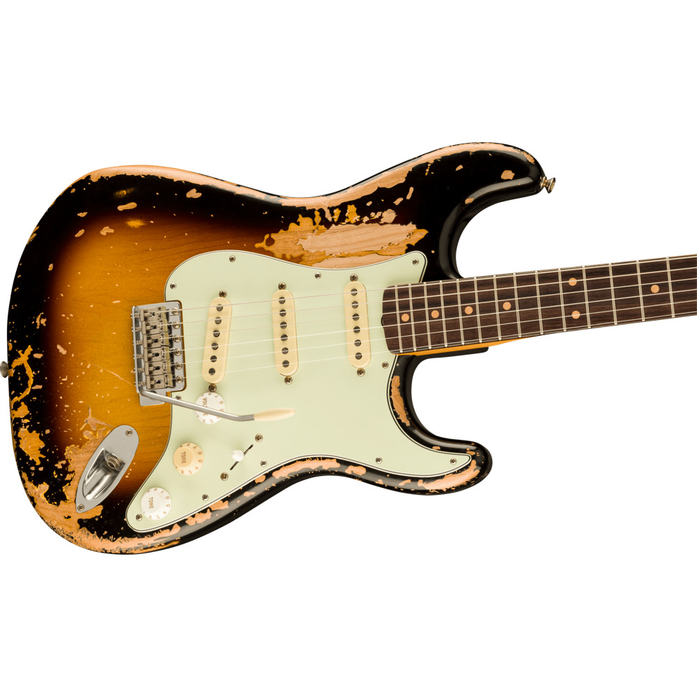 Fender フェンダー Mike McCready Stratocaster Rosewood Fingerboard 3-Color Sunburst ストラトキャスター エレキギター ストラトキャスター ギター ボディアップ 画像