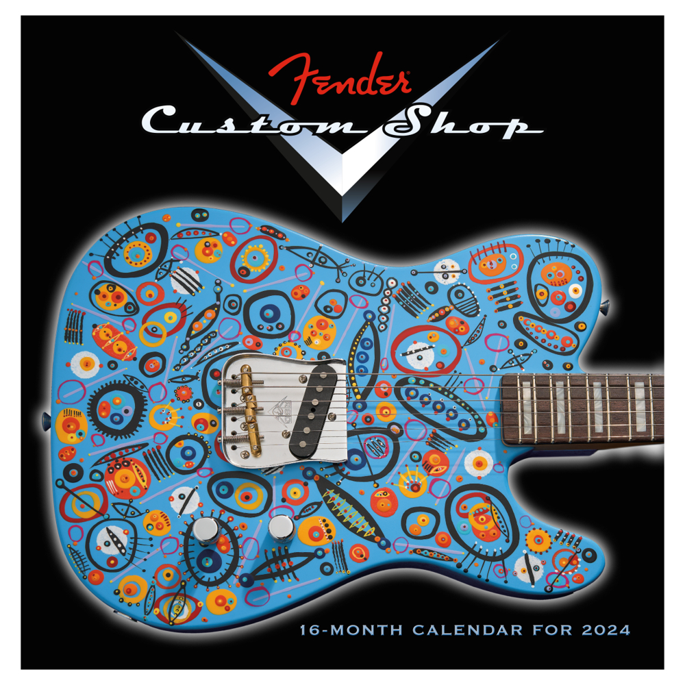 Fender フェンダー 2024 Custom Shop Calendar カレンダー 壁掛け