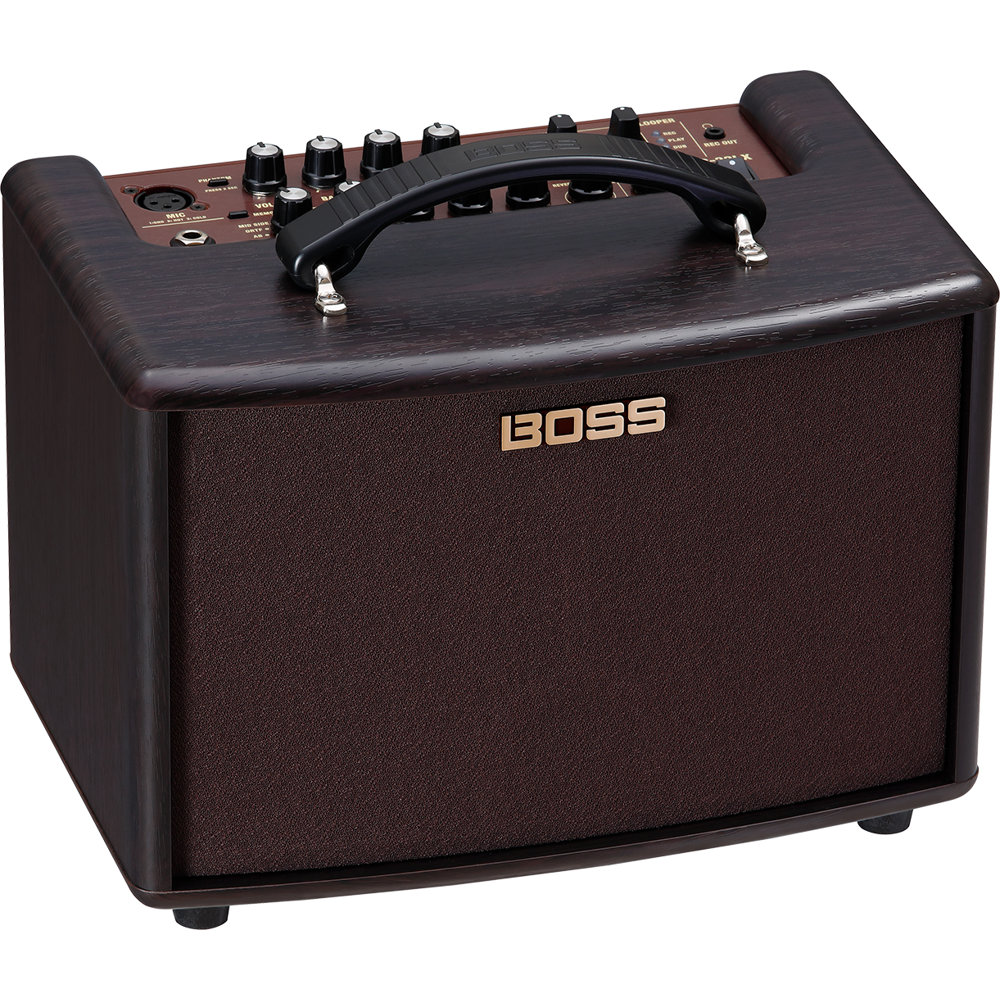 BOSS ボス AC-22LX Acoustic Amplifier アコースティックギター用アンプ 様々なマイキングを再現するAIR FEEL機能搭載 サイド、トップ、フロント
