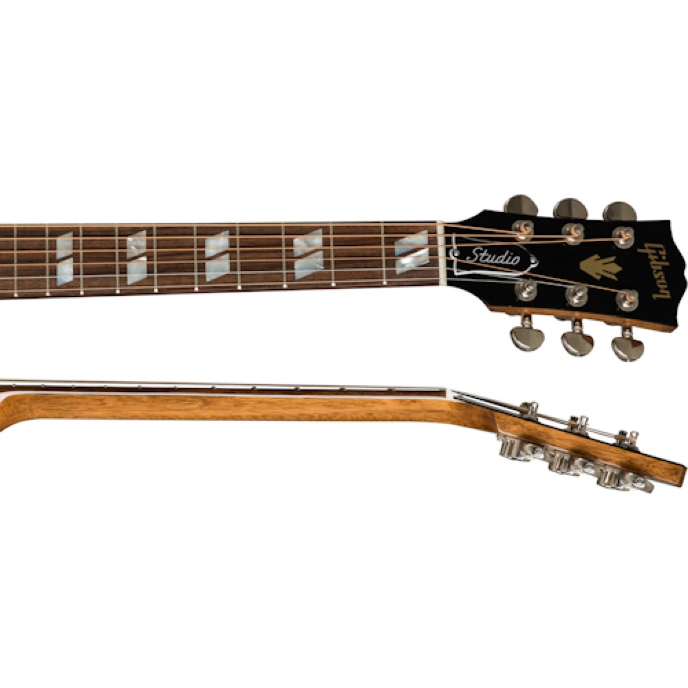 Gibson ギブソン Hummingbird Studio Walnut Antique Natural エレクトリックアコースティックギター ネック画像
