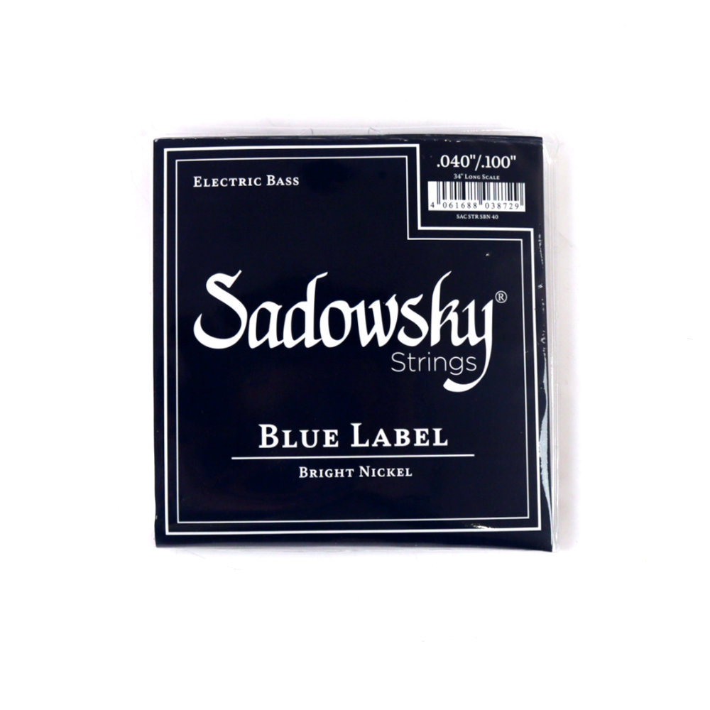 Sadowsky サドウスキー SBN40 Blue ブルーラベル ニッケル ベース弦