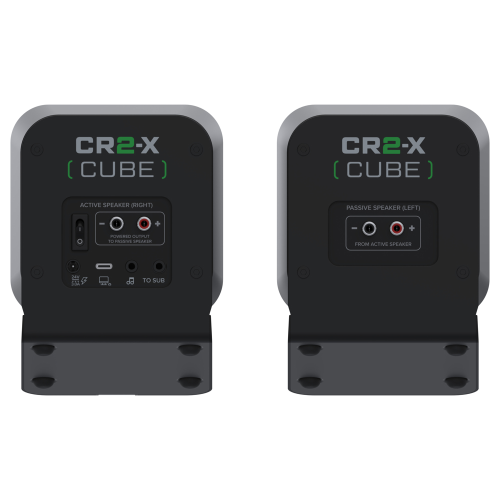 MACKIE マッキー CR2-X Cube Bluetoothコンパクトデスクトップスピーカー ペア 本体画像