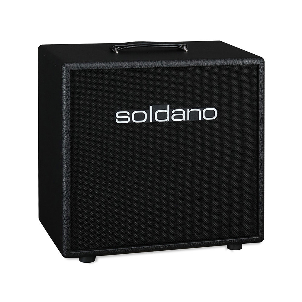 SOLDANO ソルダーノ 1x12” Closed Back Cabinet ギター用スピーカーキャビネット 正面左アングル