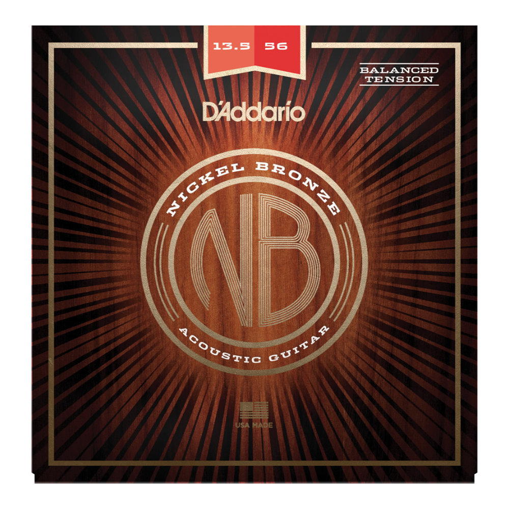 D’Addario ダダリオ NB13556BT Nickel Bronze Set Balanced Tension Medium アコースティックギター弦