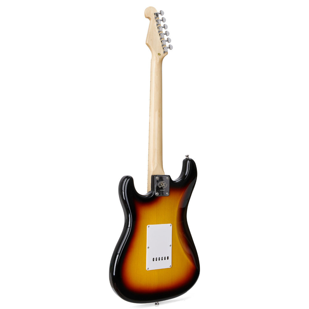 SX Guitars SEM1 3TS エレキギター ボディバックからサイド