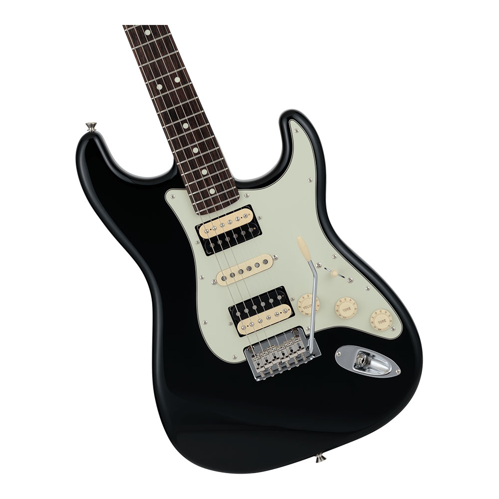 Fender フェンダー 2024 Collection Made in Japan Hybrid II Stratocaster HSH RW Black エレキギター ストラトキャスター ボディ