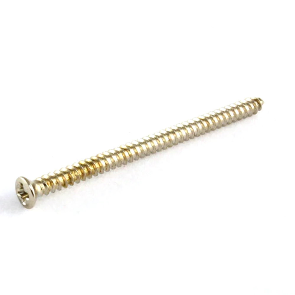 ALLPARTS オールパーツ GS-3312-001 Pack Of 4 Nickel Soap Bar Pickup Mounting Screws ソープバーピックアップ用取り付けビス ネジ 4本入り