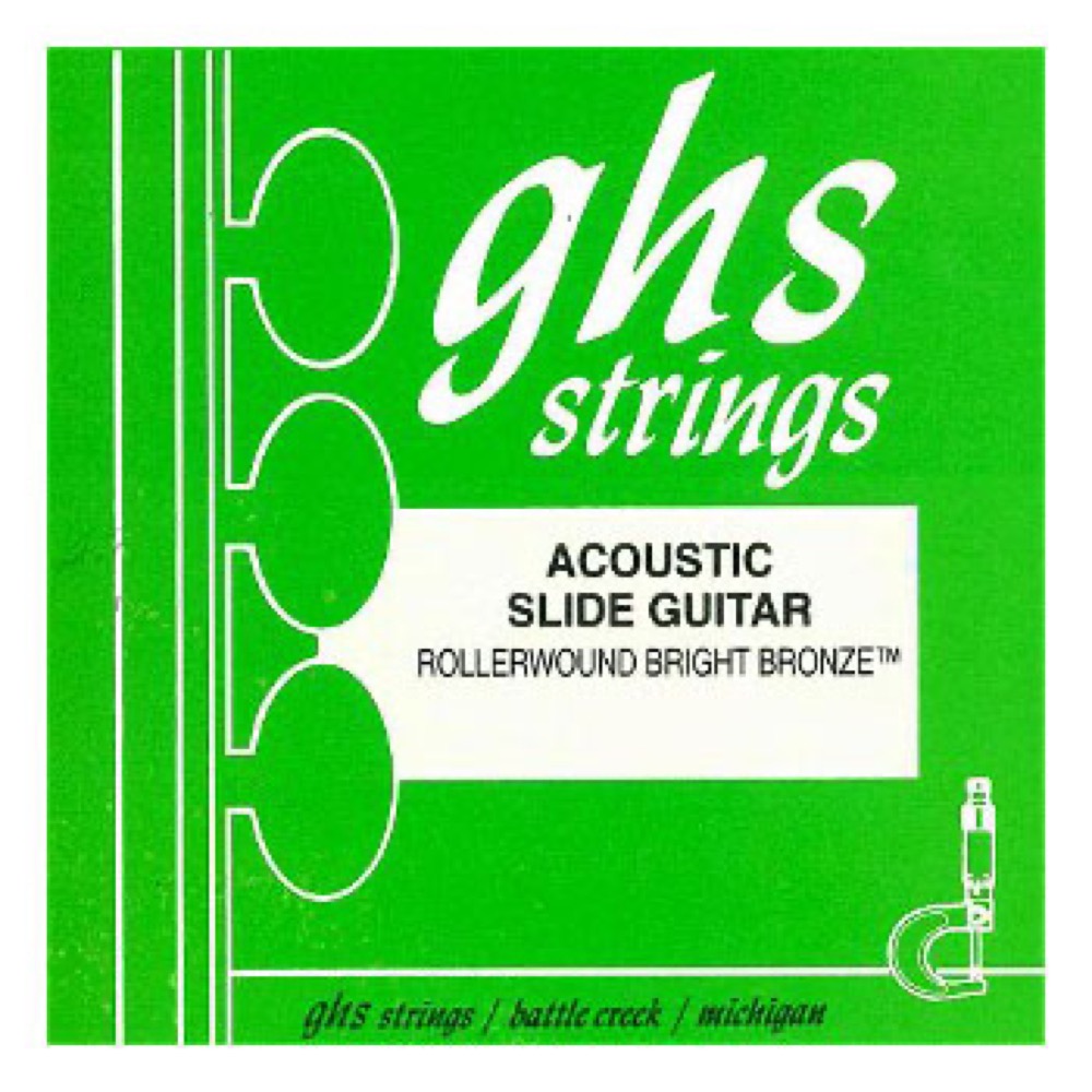 GHS RB1600 Rollerwound Bright Bronze Resonator リゾネーターギター弦