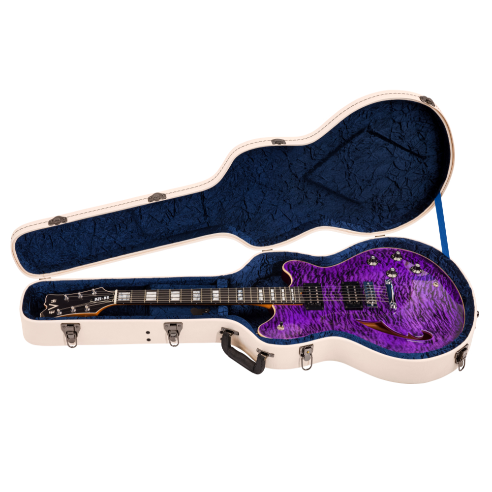 EVH イーブイエイチ SA-126 Special QM Transparent Purple エレキギター ケース画像