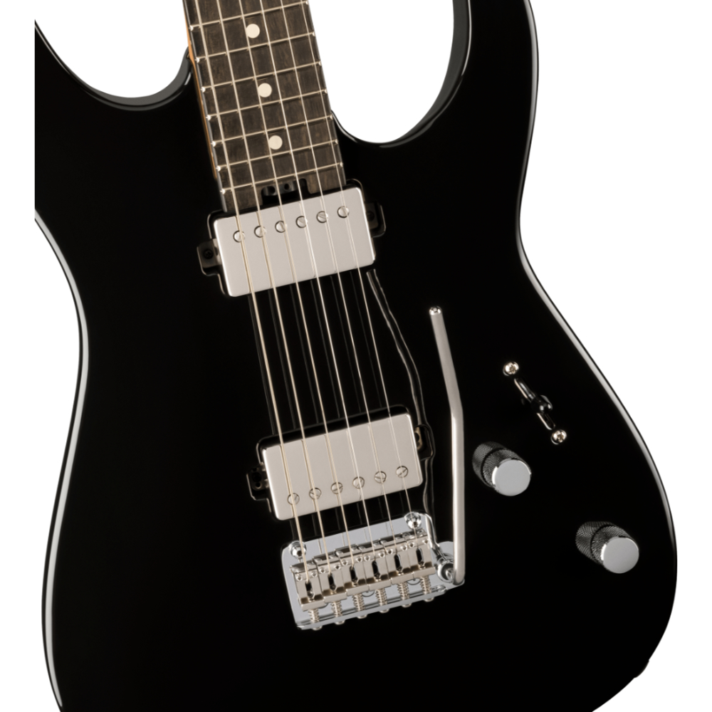 Charvel シャーベル Super-Stock DKA22 2PT EB Gloss Black エレキギター ボディトップ画像