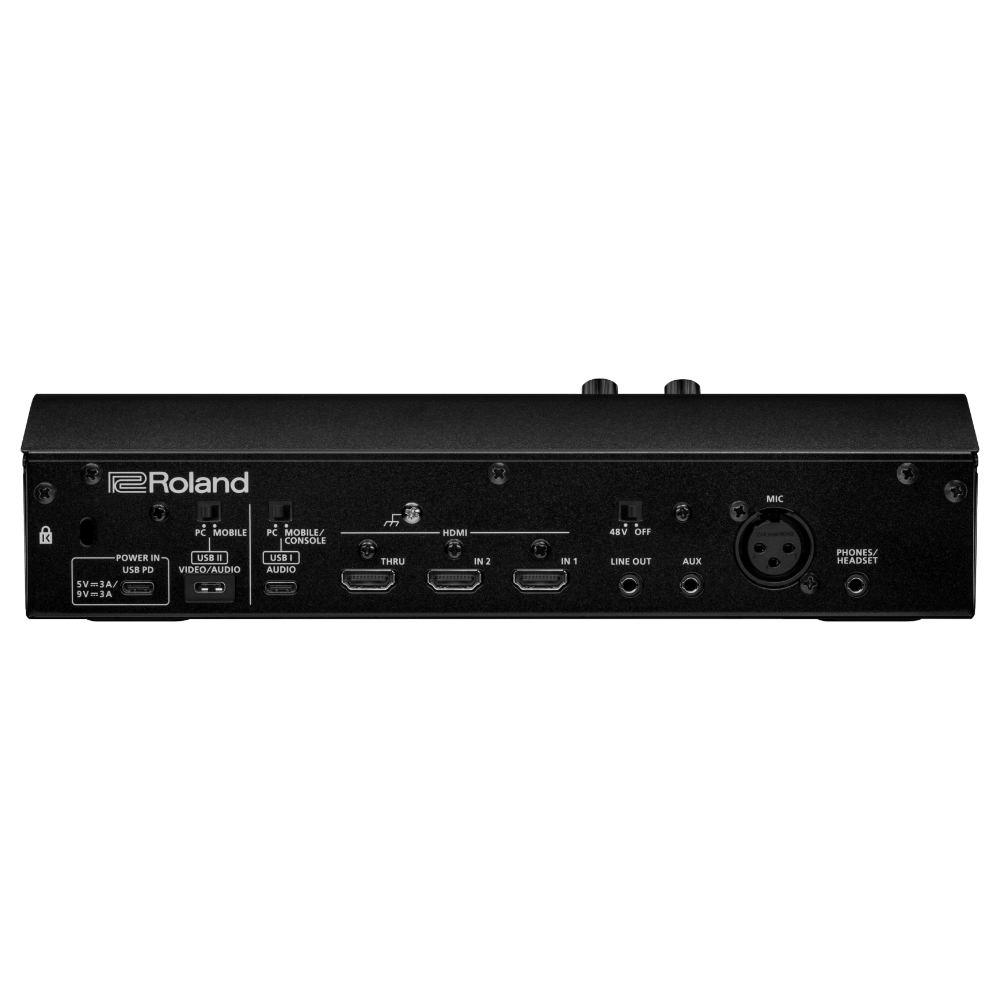 ROLAND ローランド BRIDGECSTX Dual Bus Gaming Audio Mixer with Video Capture ゲーミングミキサー 本体画像2