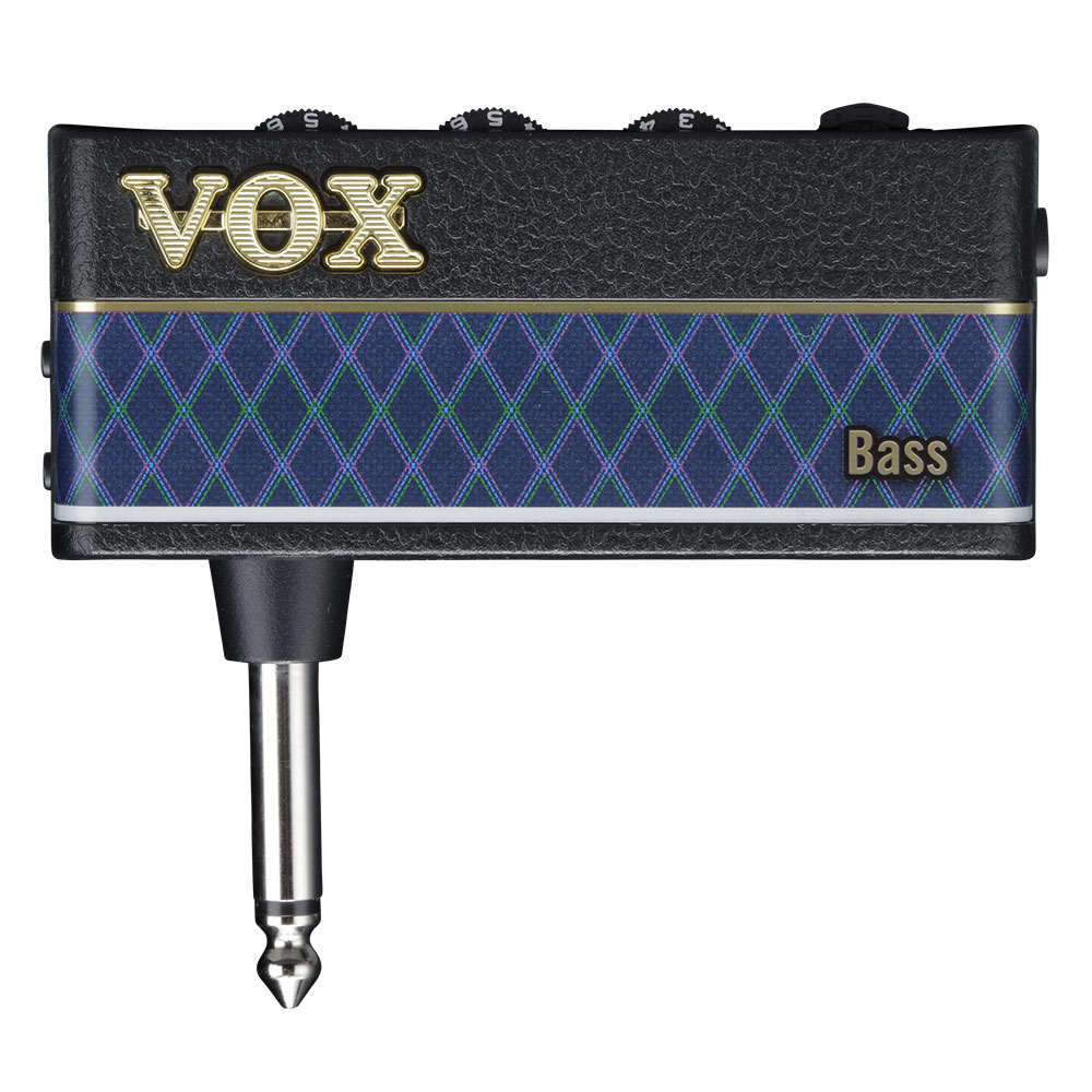 VOX AmPlug3 Bass AP3-BA ボックス アンプラグ3 ベース用ヘッドホンアンプ エフェクター リズムマシン内蔵 正面・全体像