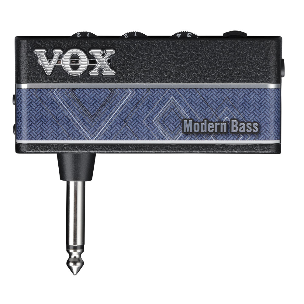 VOX AmPlug3 Modern Bass AP3-MA ボックス アンプラグ3 ベース用ヘッドホンアンプ エフェクター リズムマシン内蔵 正面・全体像