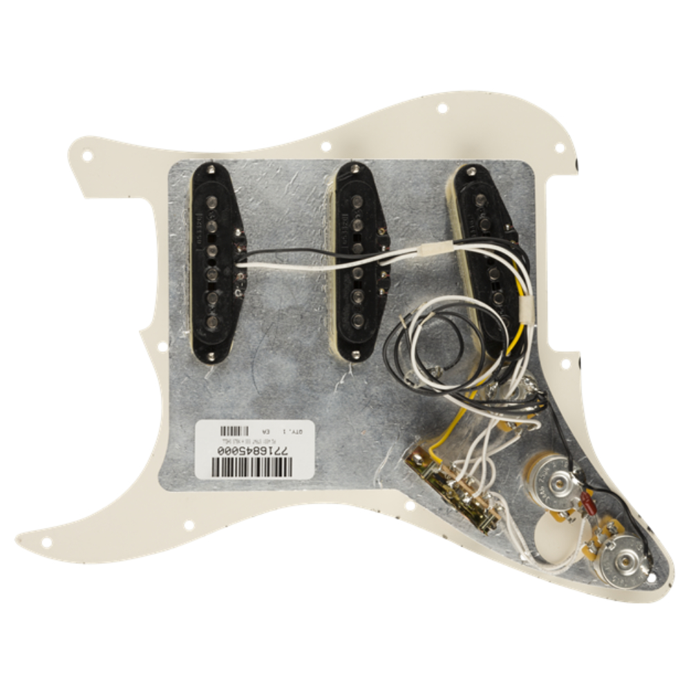 Fender フェンダー ClassicGear Tuning Machines Chrome ストラトキャスター用 ピックガード ピックアップ ギターパーツ 本体裏画像