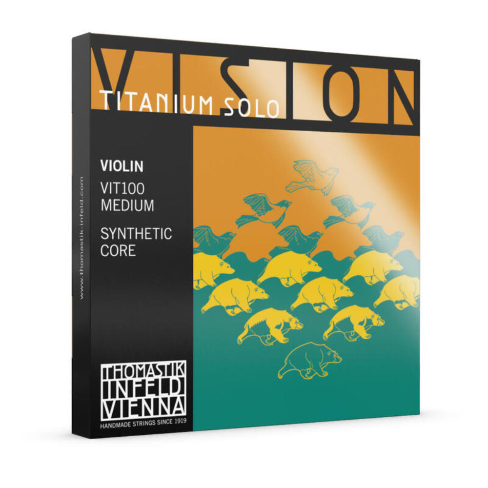 Thomastik Infeld Vision Titanium Solo VIT01 E線 ステンレスワイヤー / チタニウムコート バイオリン弦