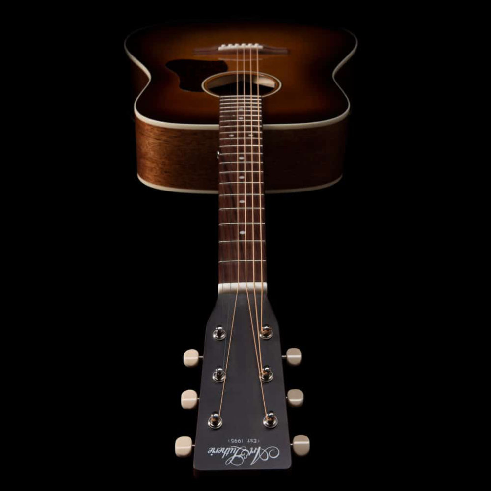 Art&Lutherie アートアンドルシアー Americana Light Burst GT EQ エレクトリックアコースティックギター ヘッド表、ネック