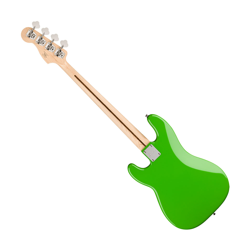 Squier スクワイヤー スクワイア FSR Squier Sonic Precision Bass LRL Lime Green エレキベース 背面