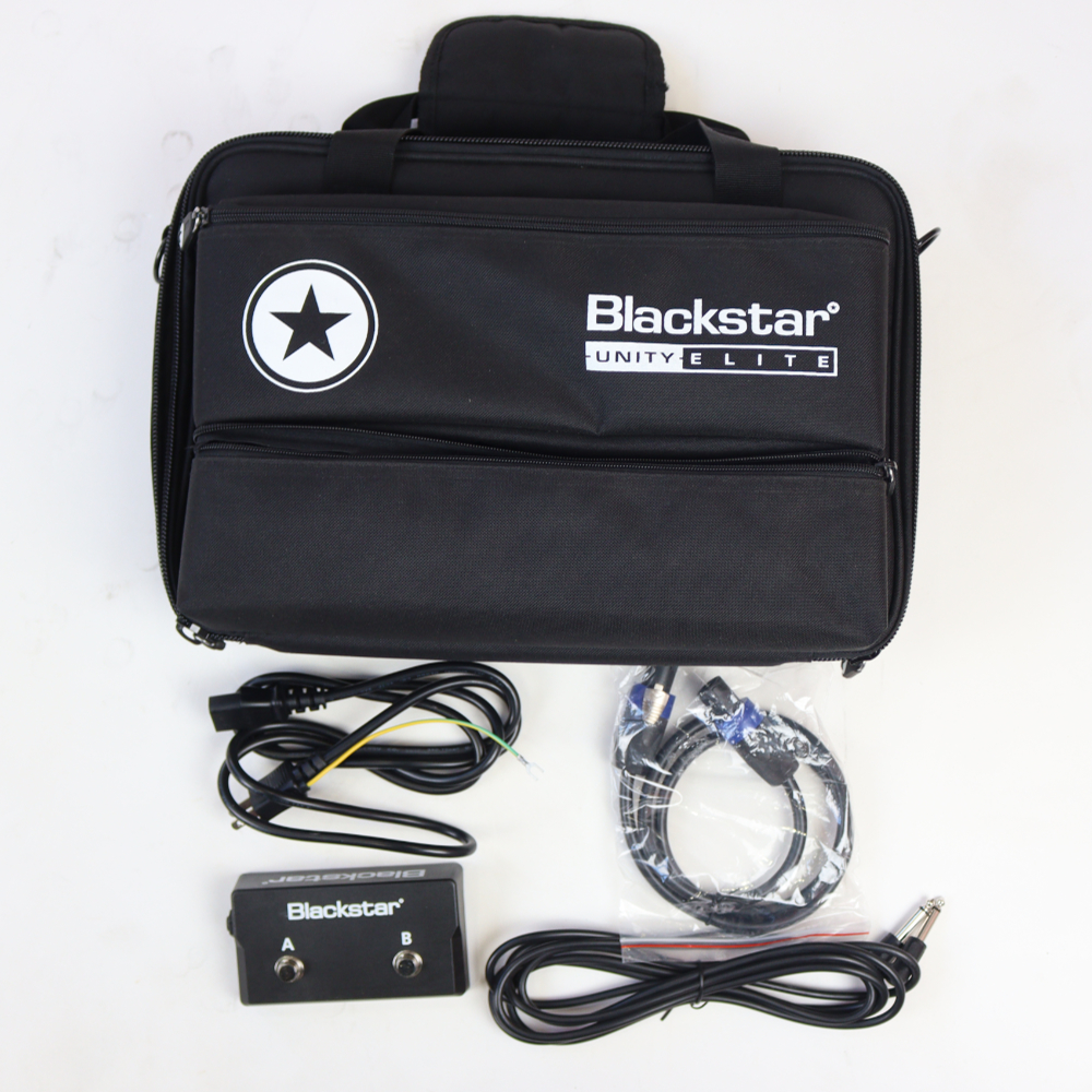 BLACKSTAR ブラックスター Unity Elite 700H ヘッド + 410C スピーカー ベースアンプセット アウトレット 付属品画像