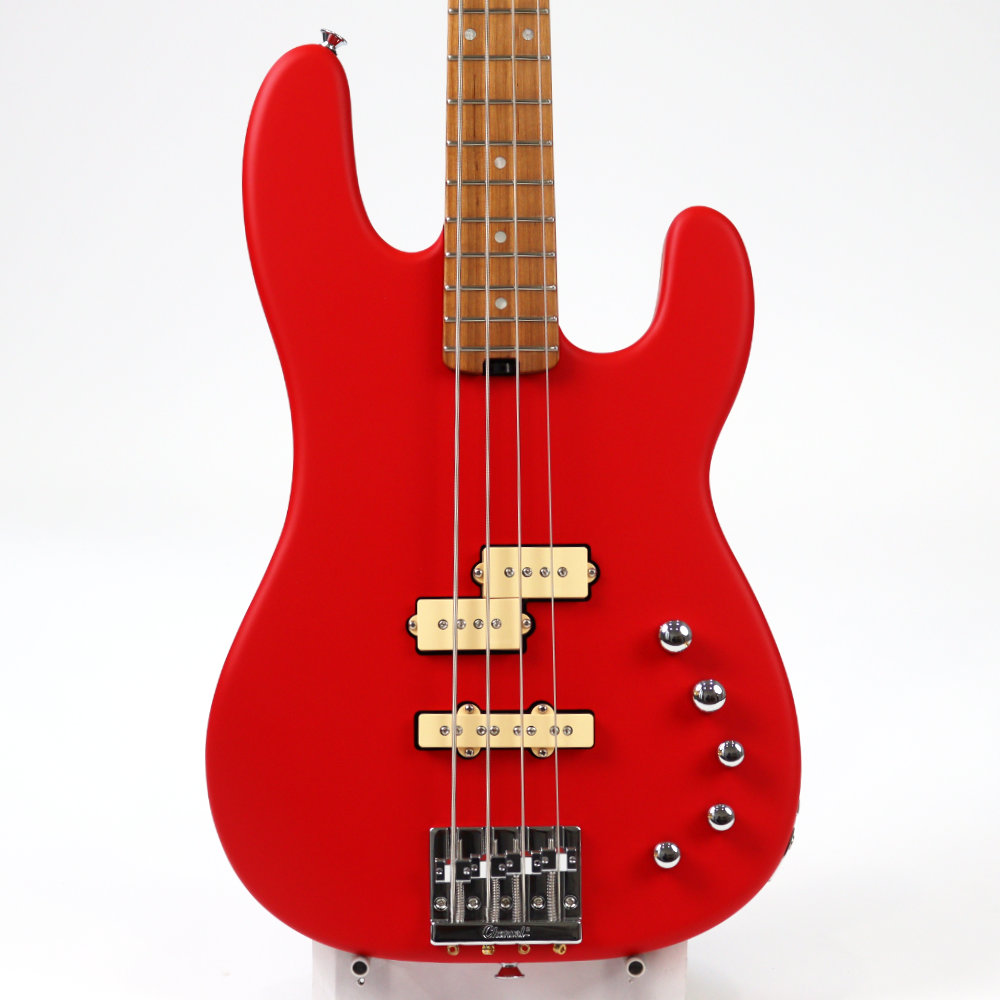 Charvel シャーベル Pro-Mod San Dimas Bass PJ IV MAH Satin Ferrari Red エレキベース アウトレット ボディトップ