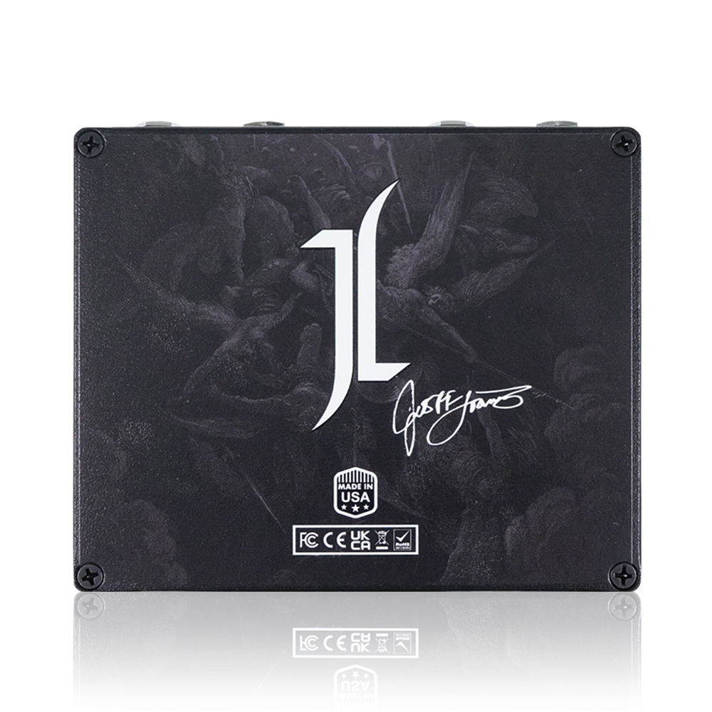 All-Pedal オールペダル Devils Triad マルチエフェクター ディストーション ブースター ディレイ リバーブ ギターエフェクター ボトム画像