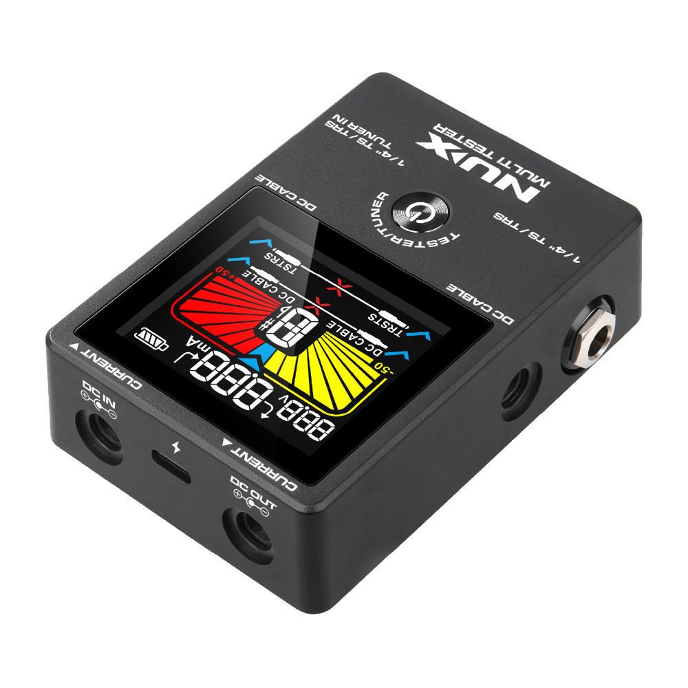 NUX ニューエックス NMT-1 4 in 1 充電式 マルチケーブルテスター 本体画像 斜め