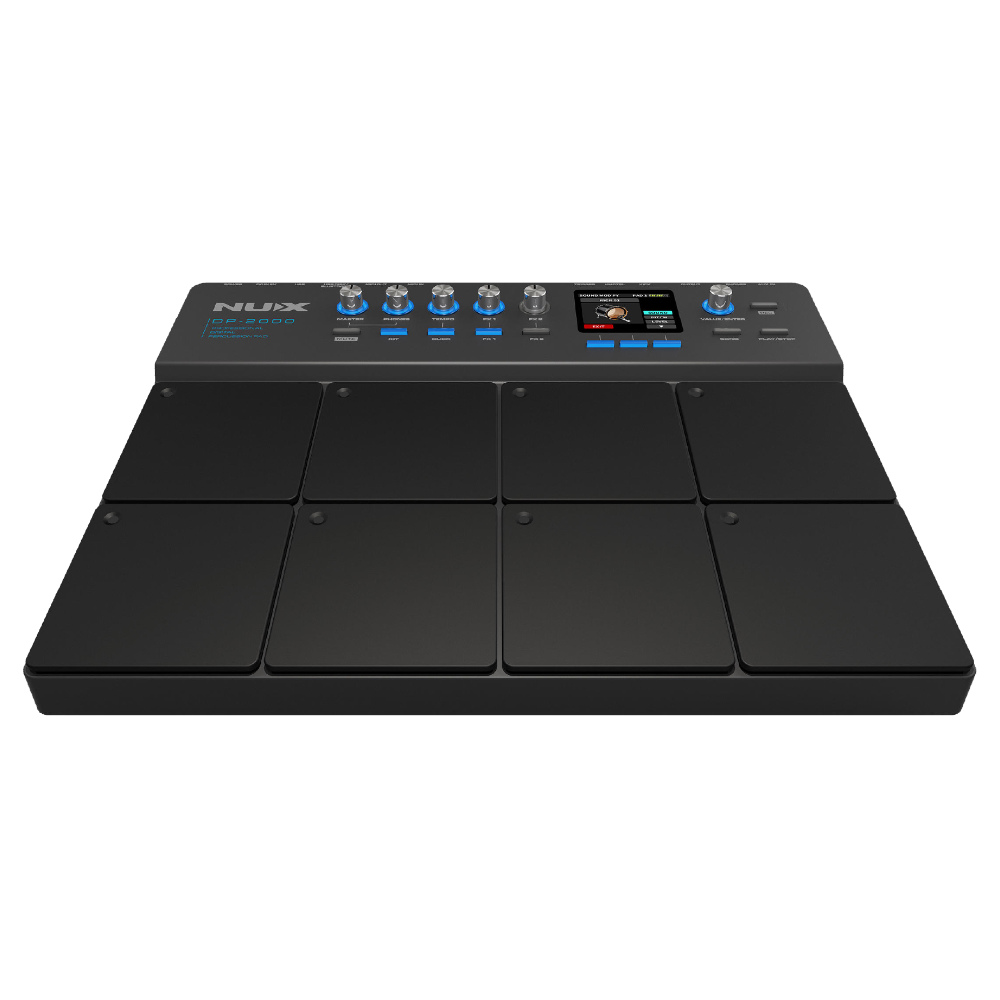 NUX ニューエックス DP-2000 パーカッションパッド 8つのストライクパッドを搭載 本体画像 前