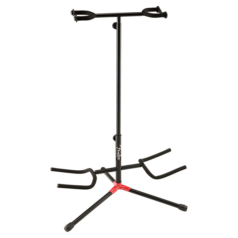 Fender フェンダー Adjustable Double Cradle Guitar Stand 2本立て ギタースタンド
