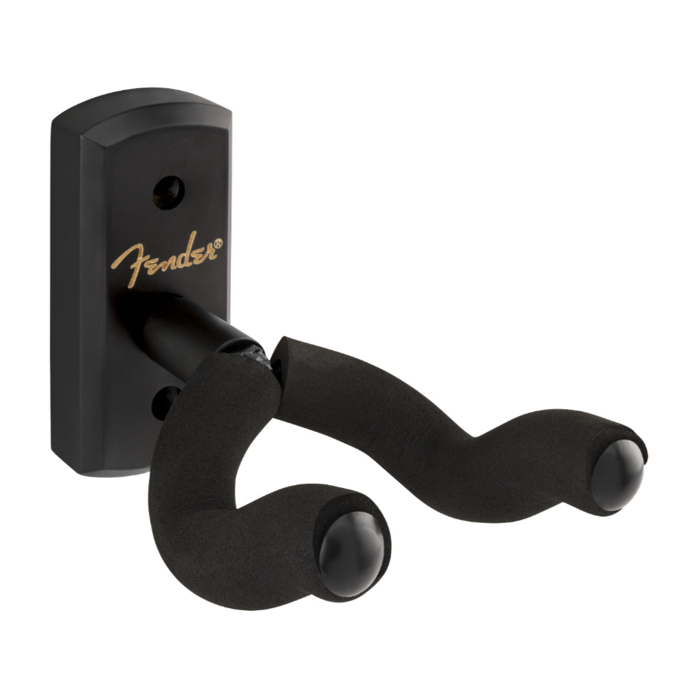 Fender フェンダー Essentials Guitar Wall Hanger Black ギターハンガー