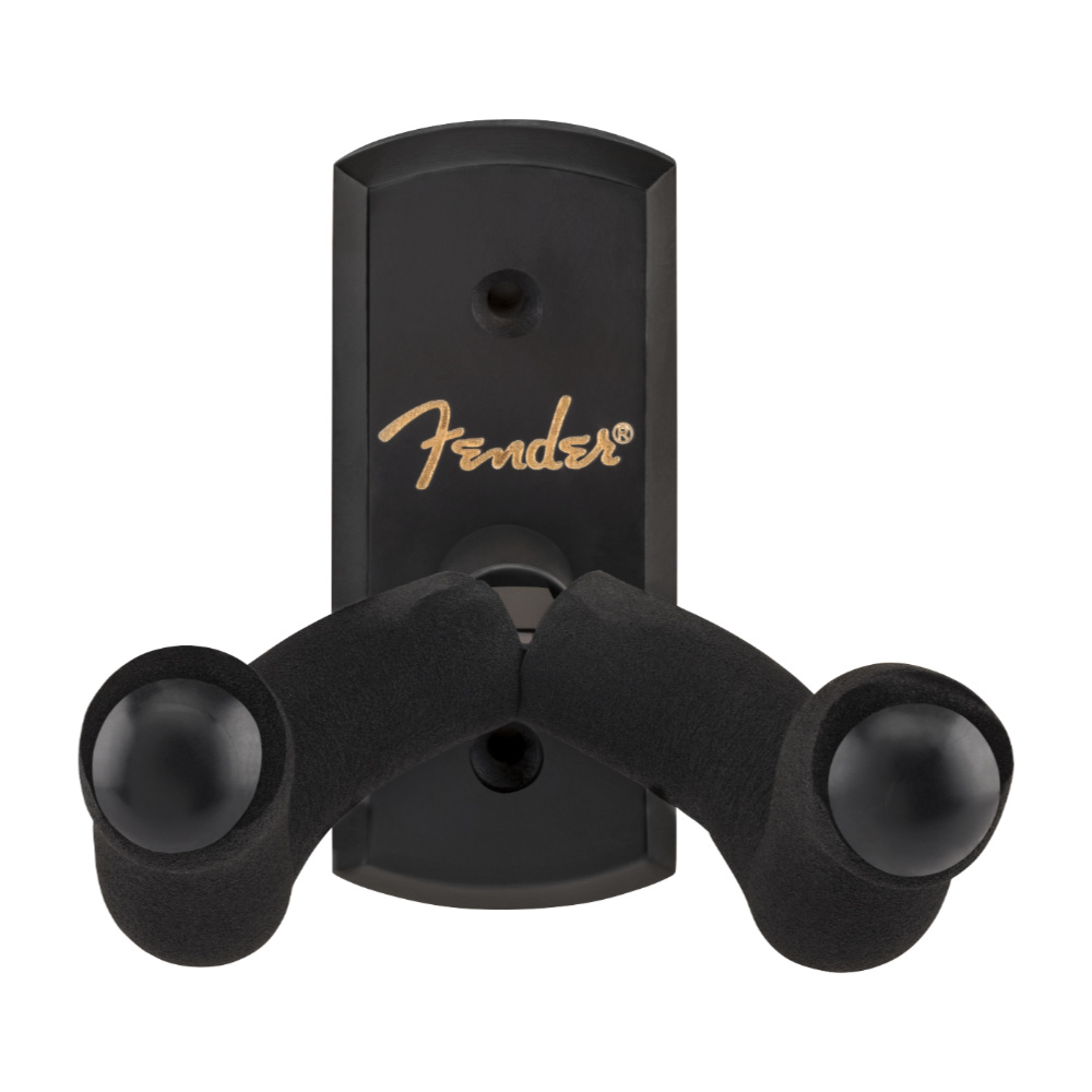 Fender フェンダー Essentials Guitar Wall Hanger Black ギターハンガー サブ画像1