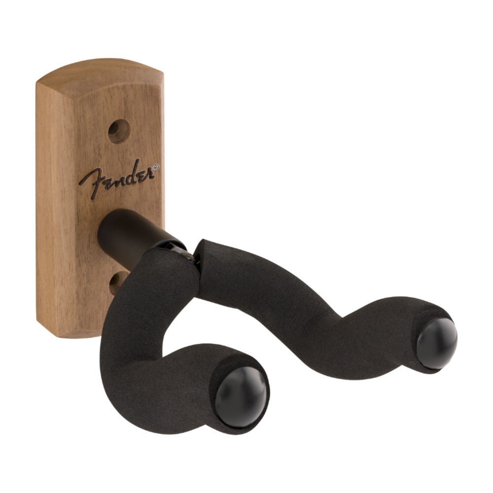 Fender フェンダー Essentials Guitar Wall Hanger Walnut ギターハンガー