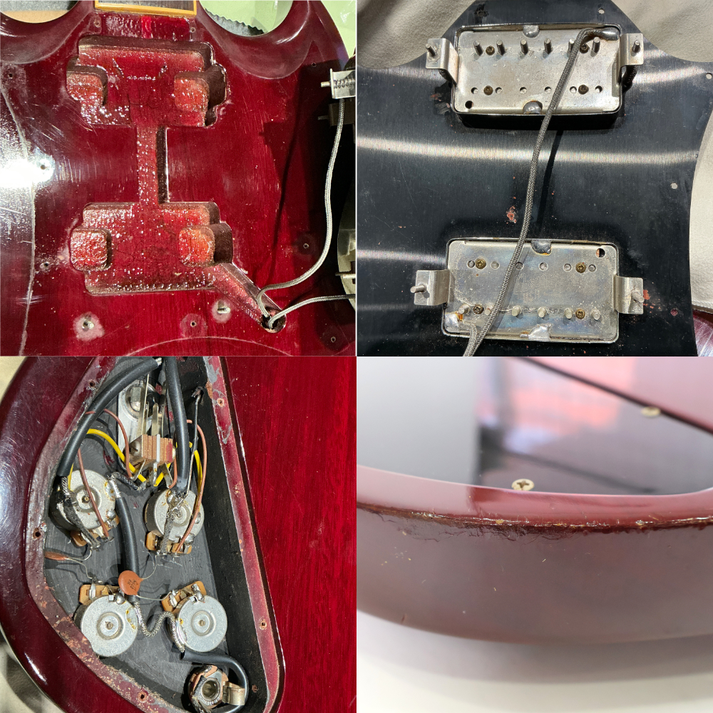 【中古】 エレキギター GIBSON SG STANDARD Heritage Cherry 1995年製 ギブソン SGスタンダード 詳細画像